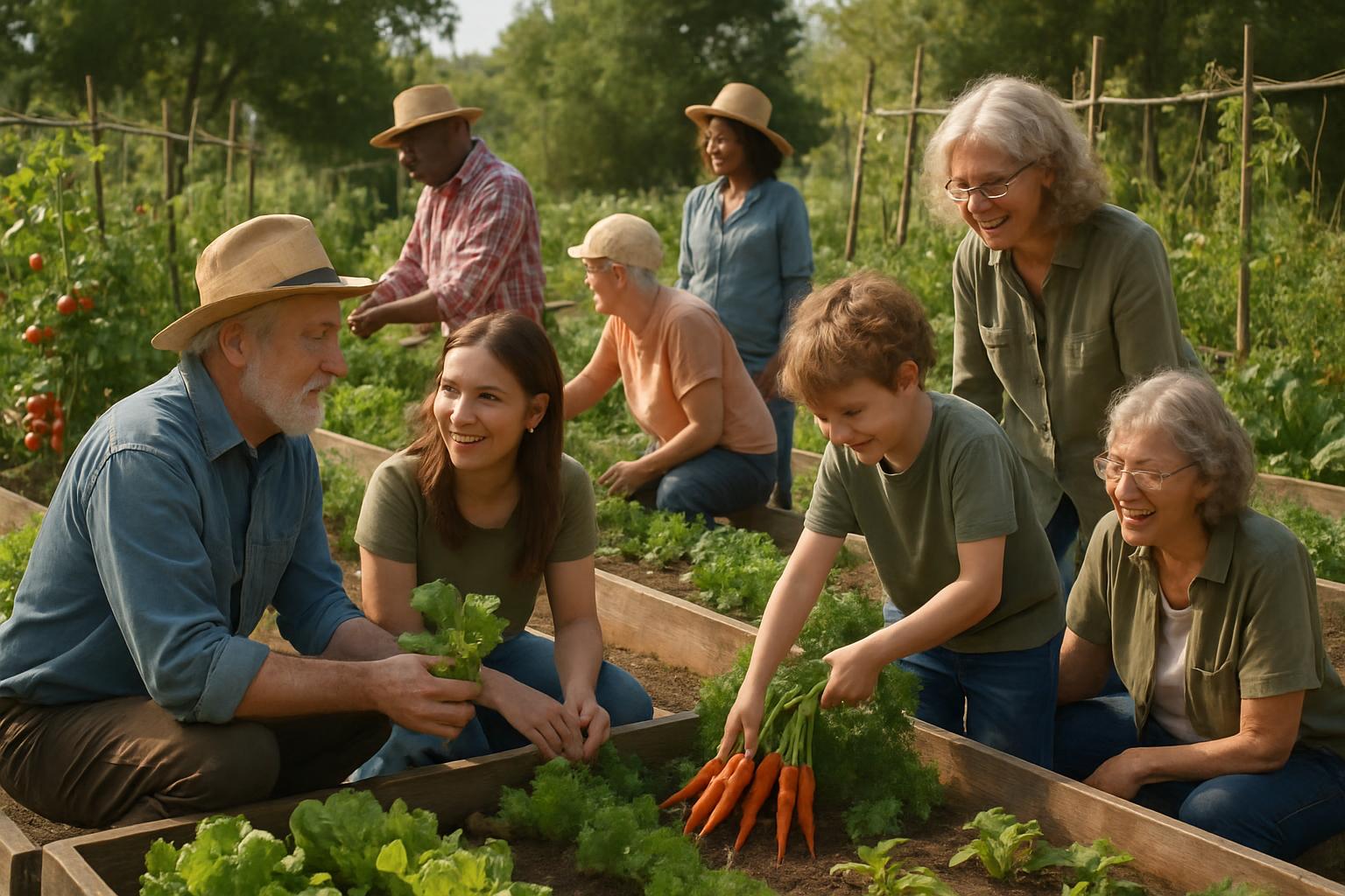 Community garden collaboration